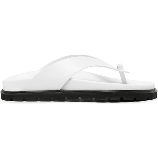 Reike Nen infradito bicolore - bianco