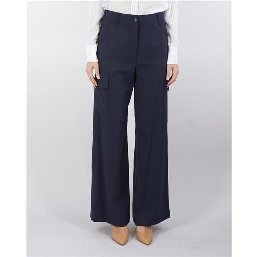 MAX MARA WEEKEND pantalone cargo in misto lana