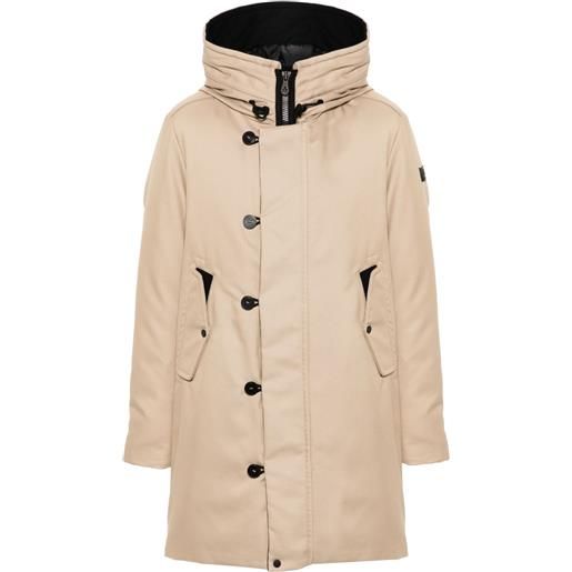 Peuterey parka con applicazione - toni neutri