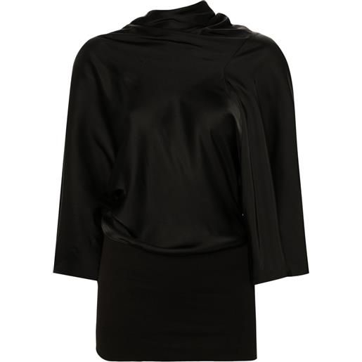 Rick Owens blusa cylinder - nero