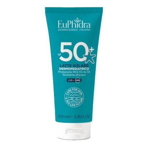 Euphidra dermopediatrico latte solare spf 50+ protezione molto alta per bambini 200 ml