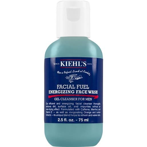 KIEHL'S detergenti & esfolianti viso facial fuel energizing face wash 500ml uomo - gel detergente viso