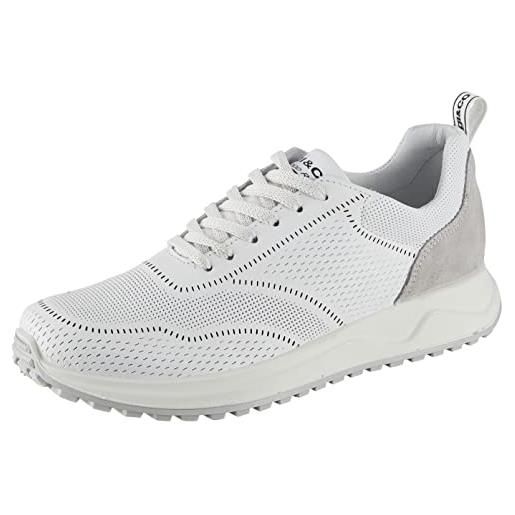 Igi&co uomo saronno, scarpe con lacci, bianco (white), 46 eu