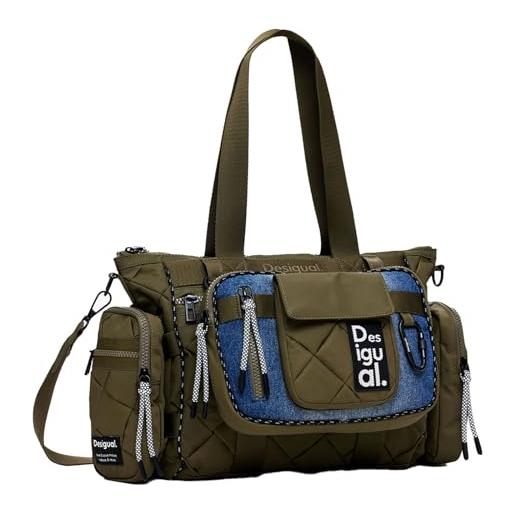 Desigual borsa da donna in nylon, verde
