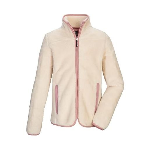 Killtec Giacca In Pile Sherpa Per Bambini E Ragazzi – Modello Kow 363 Bys Flc Jckt – Calda, Morbida, Con Collo Alto E Tasche