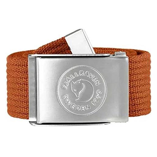 Fjällräven fjallraven 86978-243 1960 logo belt cintura unisex adulto terracotta brown taglia one. Size