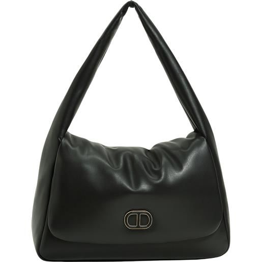 TWINSET borsa a spalla twinset effetto pelle