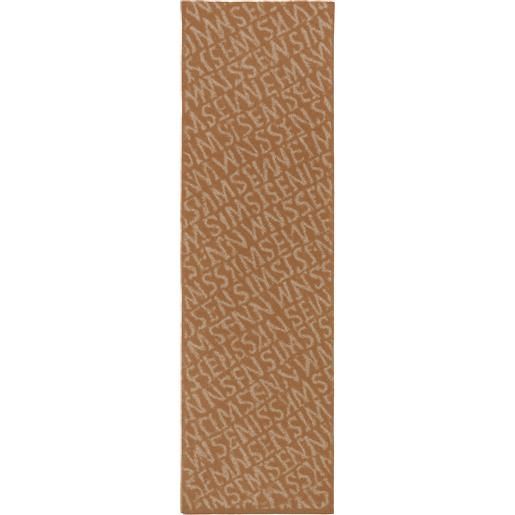 TWINSET sciarpa twinset con logo all-over