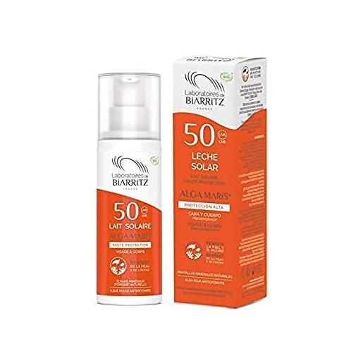 Laboratoires de Biarritz lab. Biarritz latte solare spf50 100 ml alga maris 100 g