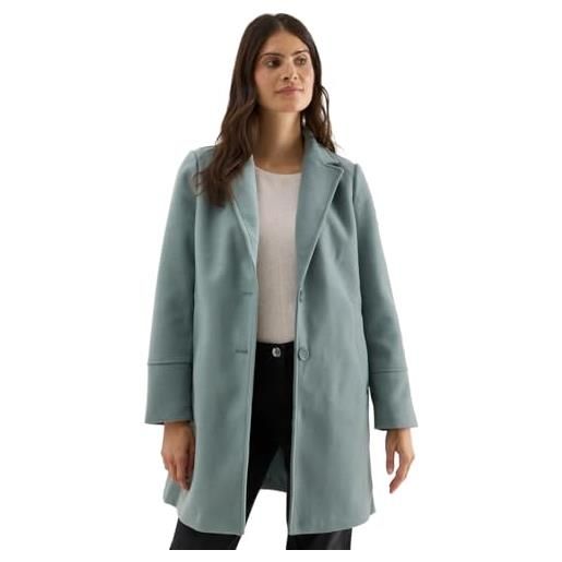 Cappotto Cecil Teddy Mix Materiali – Donna, Collo Alto, Zip 2 Vie, Tasche, Taglia M