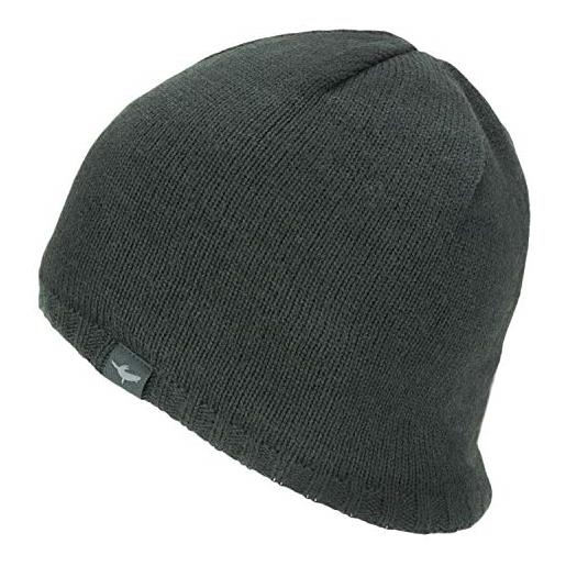 SEALSKINZ waterproof beanie, cappello unisex-adulto, nero, l/xl