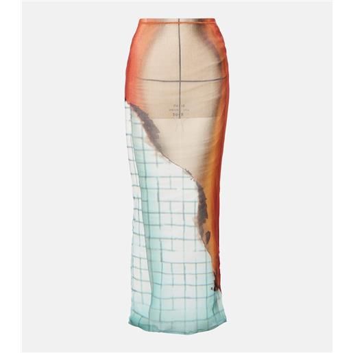 Jean Paul Gaultier gonna lunga fire in tulle