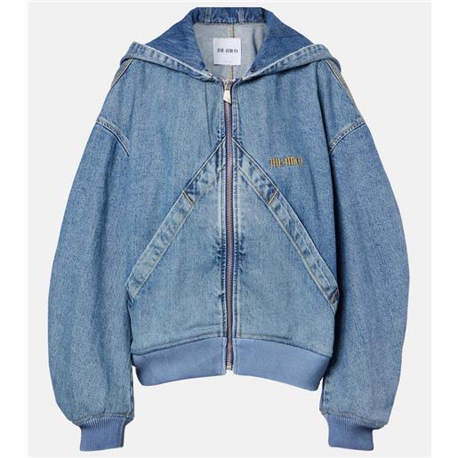 The Attico blusa in denim