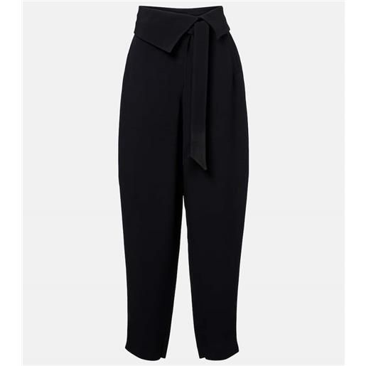 The Attico pantaloni tapered a vita alta