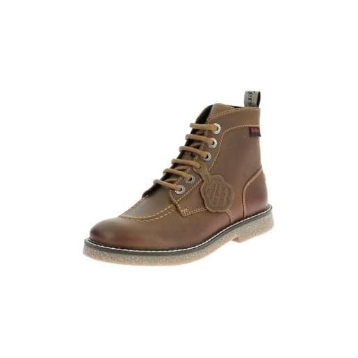 Kickers kick legendary, stivaletto donna, marrone, 37 eu