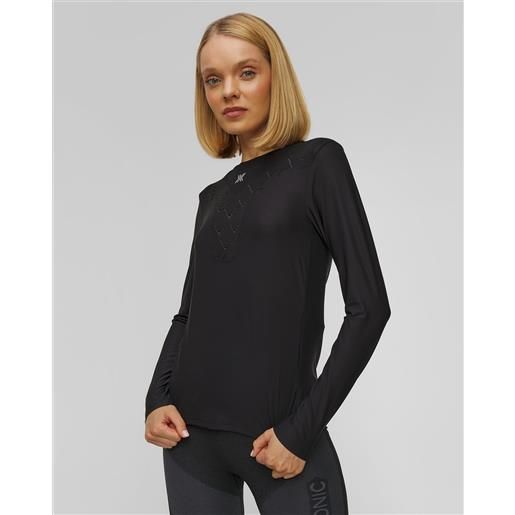X-Bionic maglietta a maniche lunghe da corsa da donna x-bionic corefusion run shirt ls nera