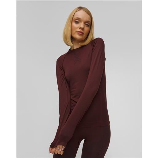 X-Bionic maglietta a maniche lunghe da corsa da donna x-bionic xceed run shirt ls bordeaux