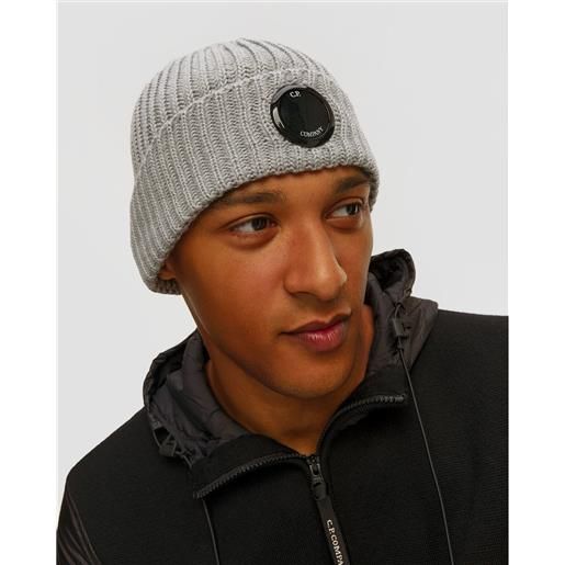 CP Company berretto in lana cp company wool beanie grigio