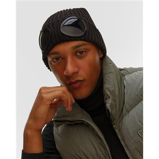 CP Company berretto in lana cp company google wool beanie nero