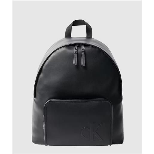 CALVIN KLEIN JEANS calvin klein zaino con scomparto laptop similpelle uomo