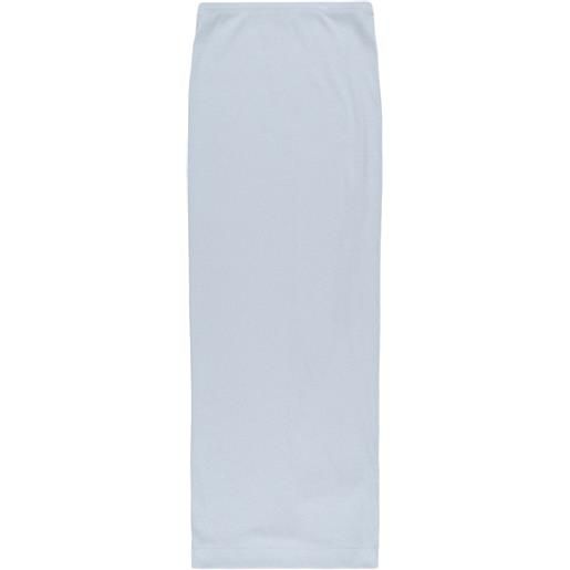 ETERNE gonna emma lunga a coste - blu