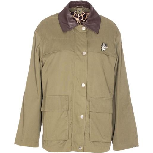 LIU JO giacca con cristalli - verde