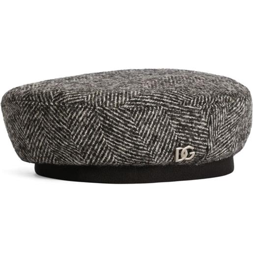 Dolce & Gabbana Kids basco spigato - nero