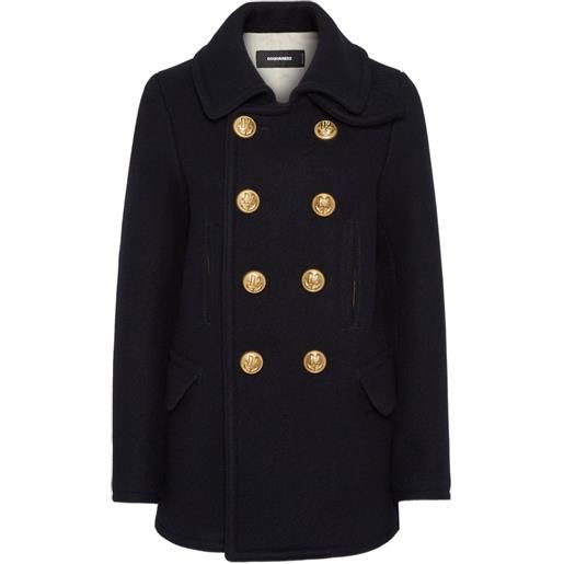 DSQUARED2 cappotto doppiopetto - nero