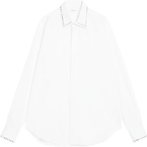 Alexander McQueen camicia con decorazione - bianco