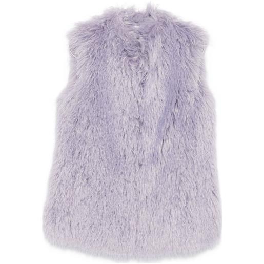 Patrizia Pepe gilet girocollo - viola