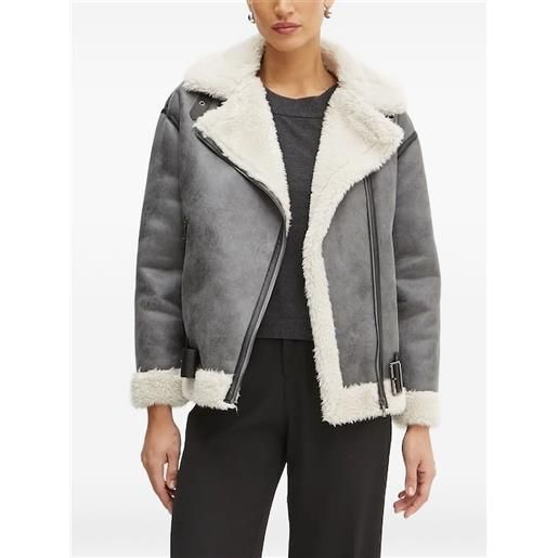 LIU JO giacca con cintura - grigio