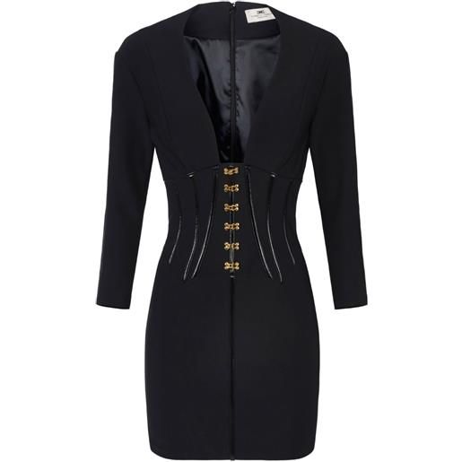 Elisabetta Franchi abito corto - nero