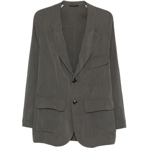 Giorgio Armani blazer con tasche - verde