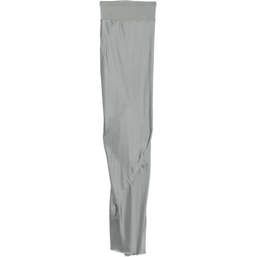 Rick Owens gonna con vita a coste - blu