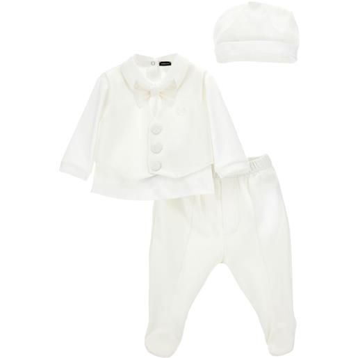 Monnalisa completo tutina con fiocco