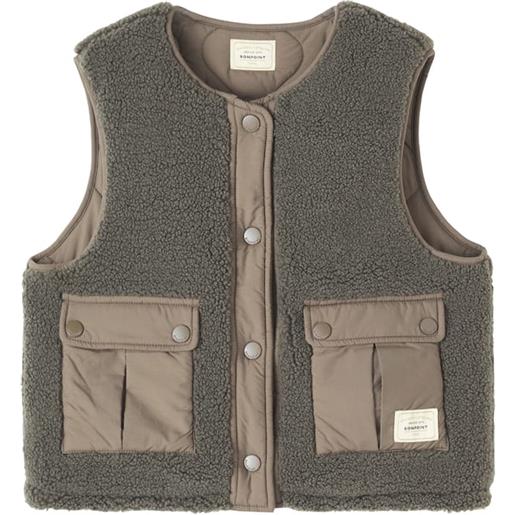 Bonpoint gilet reversibile junior in pile