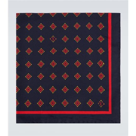 Valentino Garavani sciarpa opticool in seta