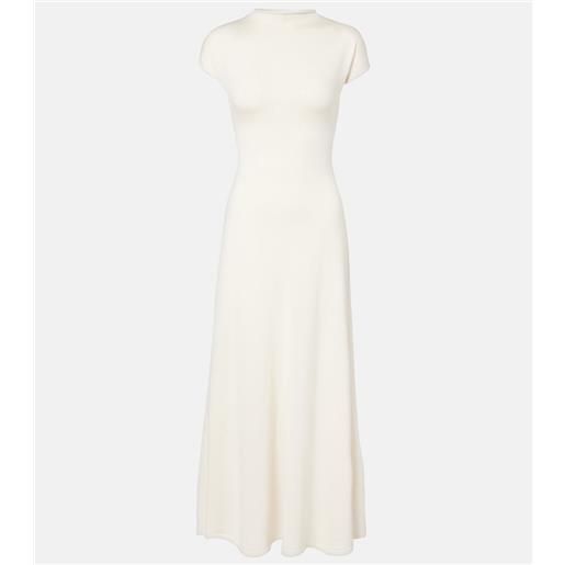 Tove abito midi lenore in lana e seta