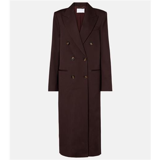 Stella McCartney cappotto in twill di lana