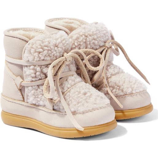 Donsje baby - stivaletti ceysa in pelle e teddy