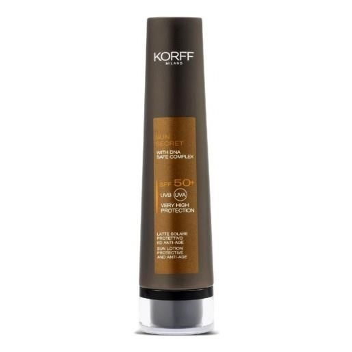 KORFF Srl korff sun secret latte solare corpo spf50+ 100ml