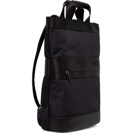 Joop! zaino modica falk con placca logo - nero