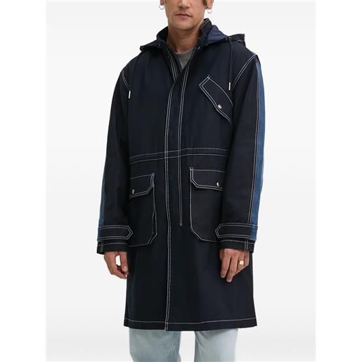 Desigual parka con cappuccio - nero