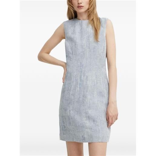 Tiger of Sweden abito corto smanicato - blu