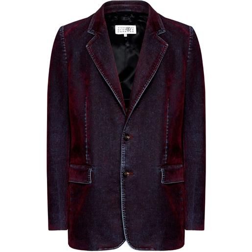 MM6 Maison Margiela blazer denim - viola