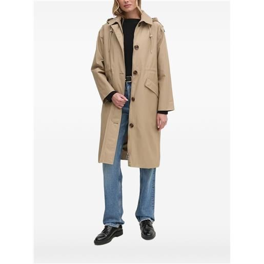 Barbour cappotto con zip - toni neutri
