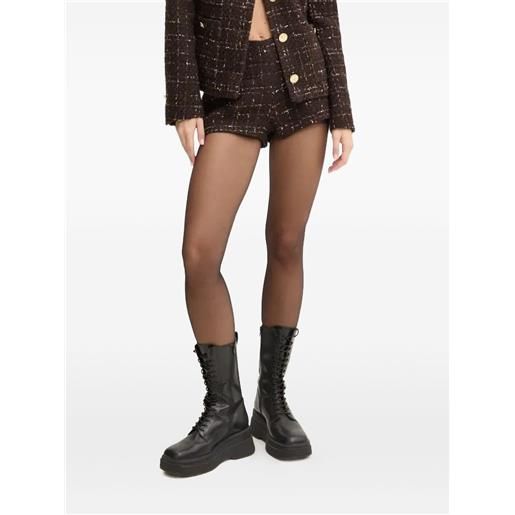 Miss Sixty shorts in tweed - marrone