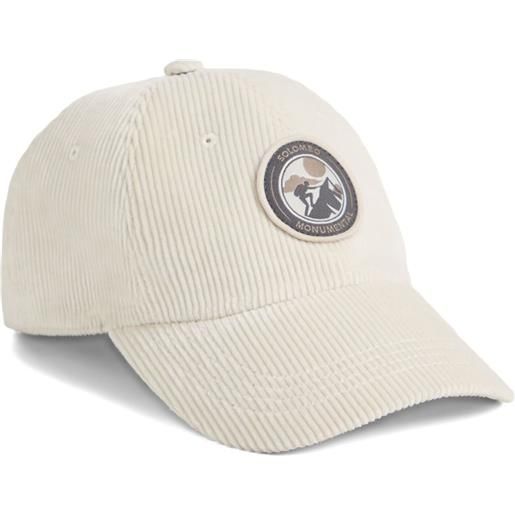 Brunello Cucinelli Kids cappello da baseball a coste con applicazione - toni neutri