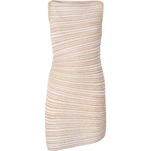 Missoni abito lamé - bianco