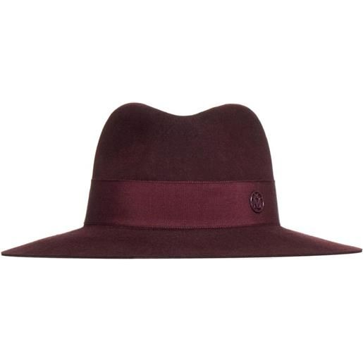 Maison Michel fedora henrietta - rosso